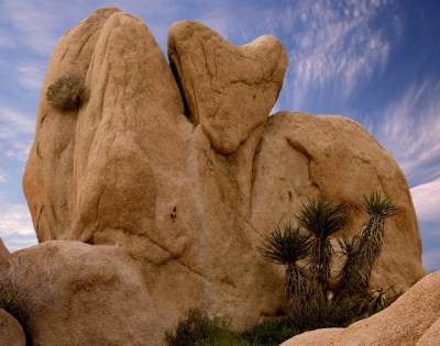 Coeur dans la pierre