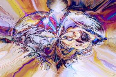 Diamant en coeur de Linda Sannuti