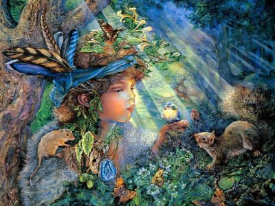 La magie ensoleille_Josephine Wall