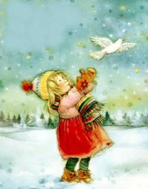 Lisi Martin fillette colombe