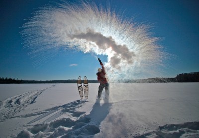 Eau glace destinée idée