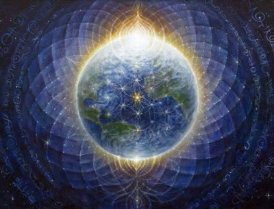 Planète terre bleue