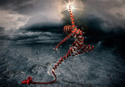 Ballerine ruban rouge