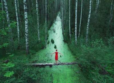 foret-robe-rouge